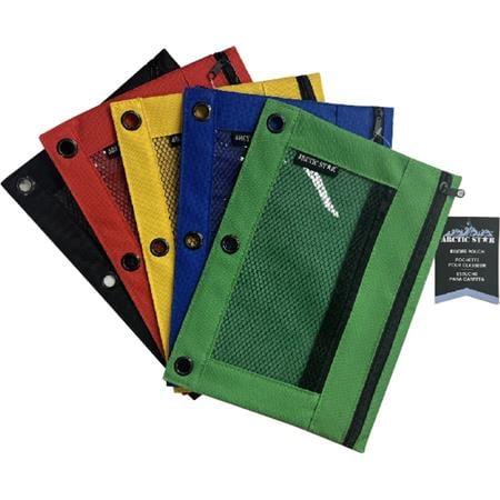 Arctic Star Pencil Pouches - Assorted Colors - 1 Count