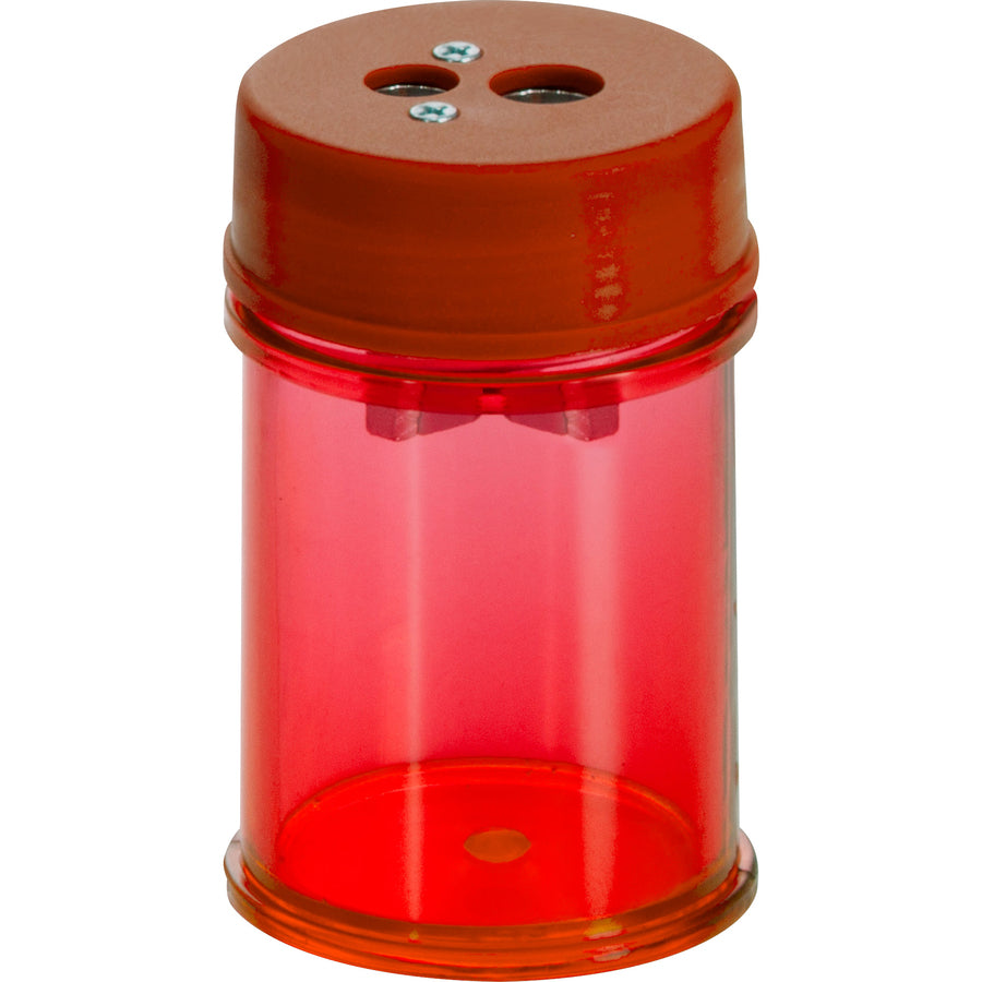 Officemate Double Barrel Pencil & Crayon Sharpener