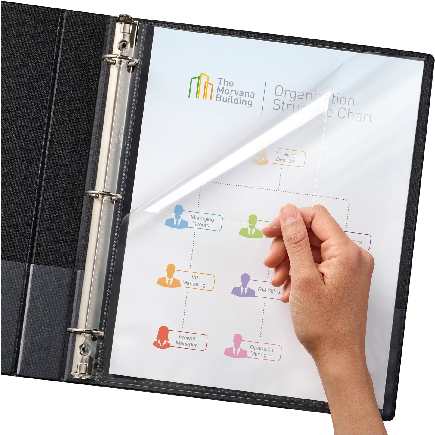 Avery Diamond Clear Heavyweight Sheet Protectors, Easy Load, 50 Document Protectors