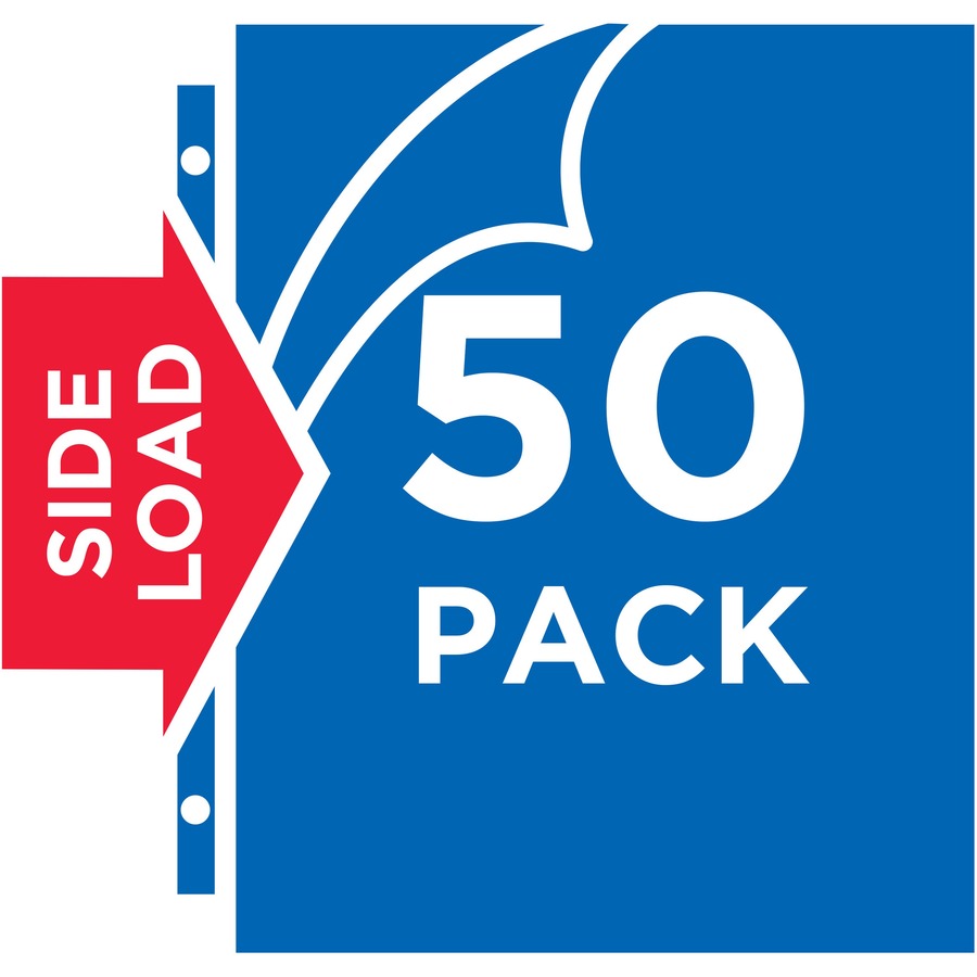 Avery Diamond Clear Heavyweight Sheet Protectors, Easy Load, 50 Document Protectors