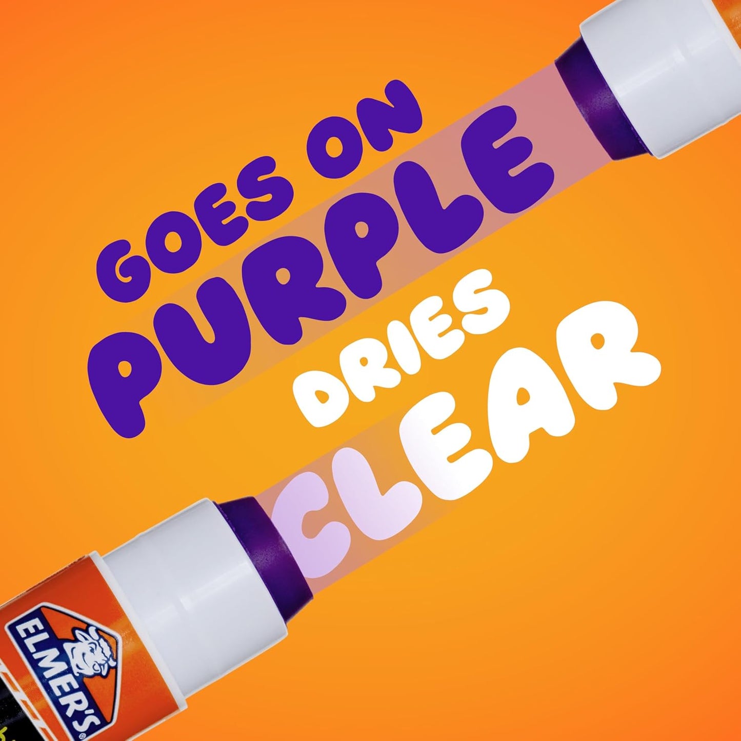 Elmer's Disappearing Purple School Glue Sticks - Purple - 0.77 oz