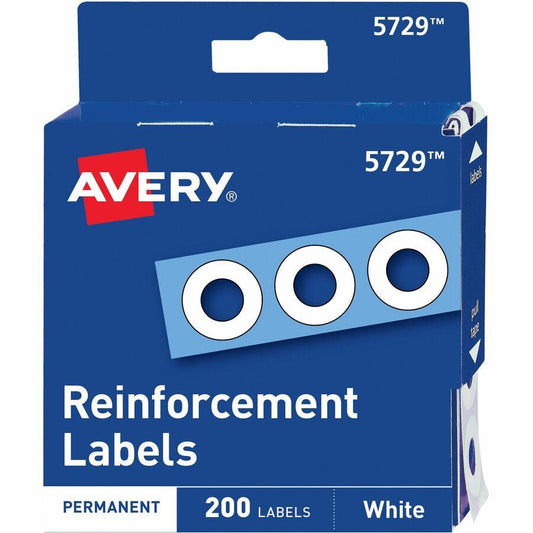 Avery Reinforcements - White - 200 Count
