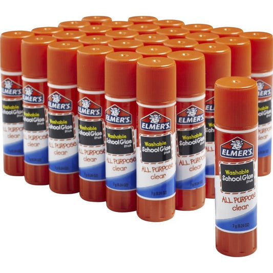 Elmer's All-Purpose Glue Stick, Class, 0.24 oz, 5 Count