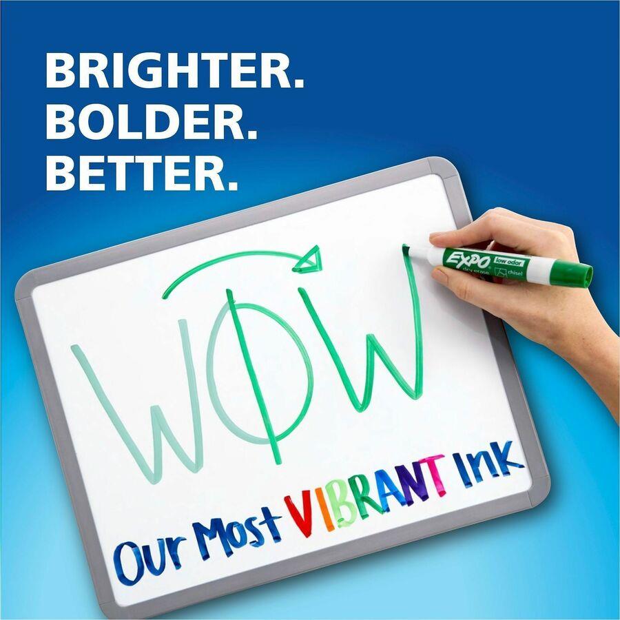 Expo Dry Erase Markers - Ultra Fine Marker Point - Erasable - Assorted Ink - 8 Count