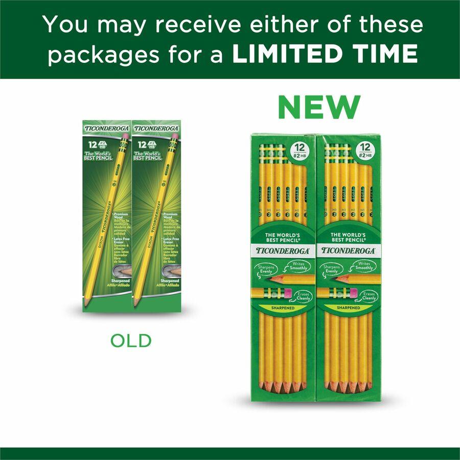 Ticonderoga Presharpened No. 2 Pencils