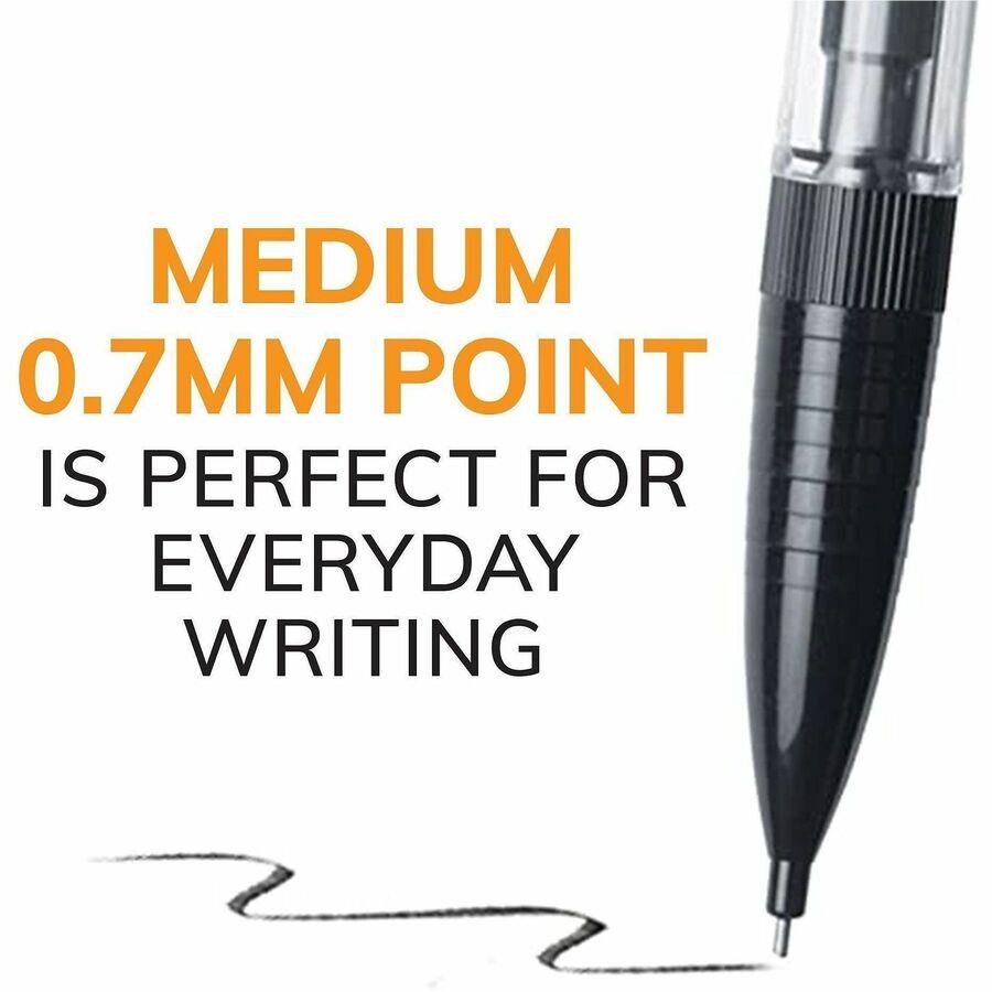 BIC Mechanical Pencils - #2 Lead - 0.7 mm Lead Diameter - Assorted Barrel - 10 Count