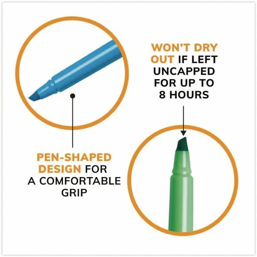BIC Brite Liner Chisel Tip Highlighter Assortment - 5 Count