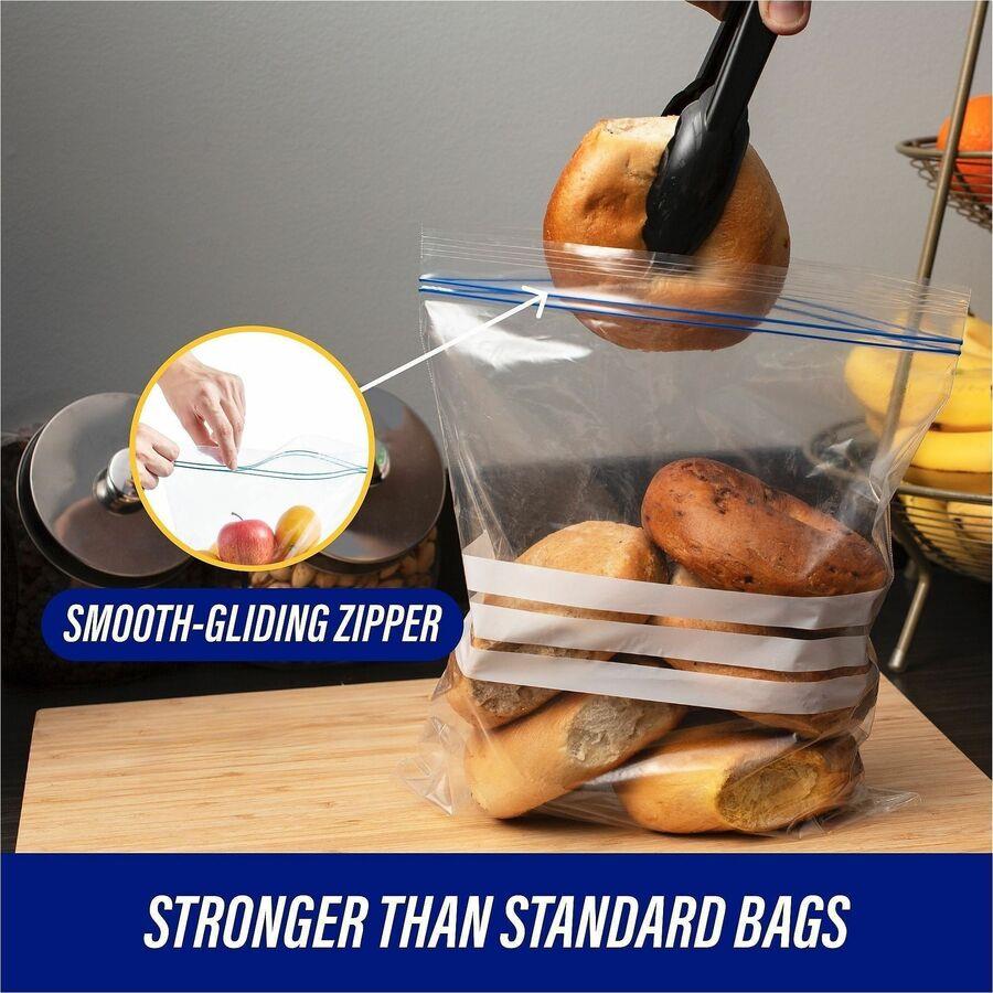 Clear Reclosable Storage Bags - 40 Count