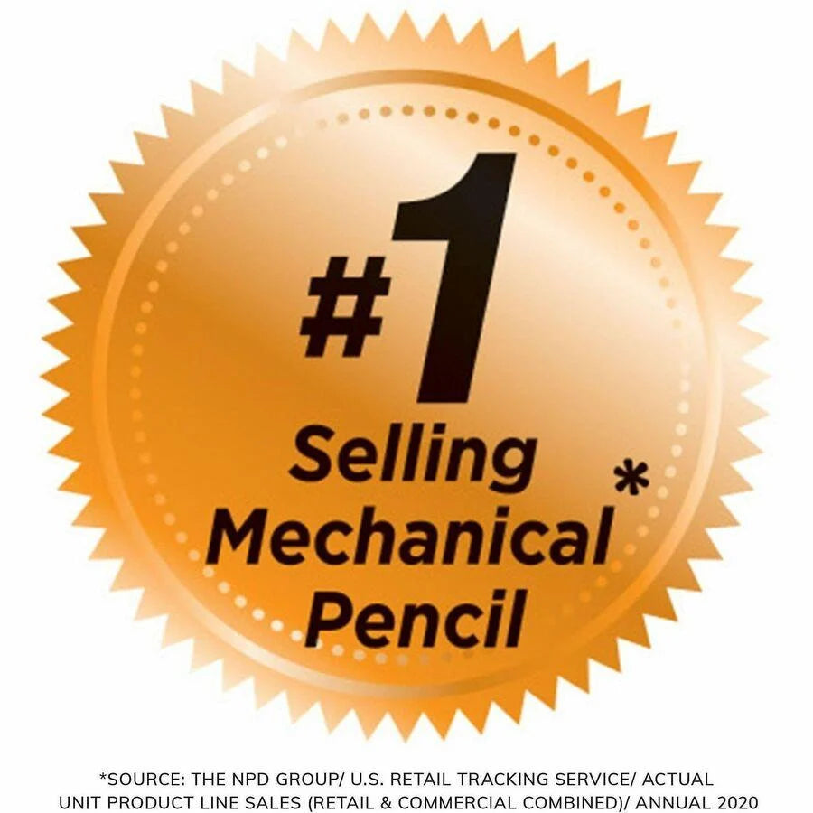 BIC Mechanical Pencils - #2 Lead - 0.7 mm Lead Diameter - Assorted Barrel - 10 Count