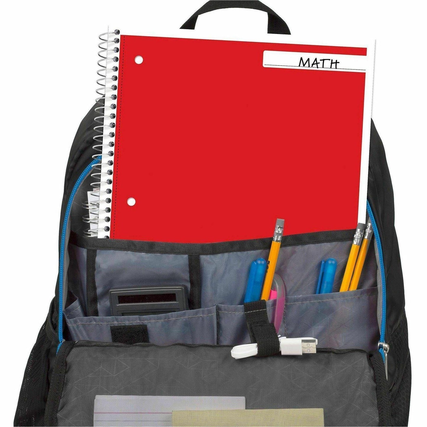 Mead One-subject Spiral Notebook - 70 Sheets - Spiral - College Ruled - 8" x 10 1/2" - White Paper - Tan Cover - Board Cover - Heavyweight, Punched